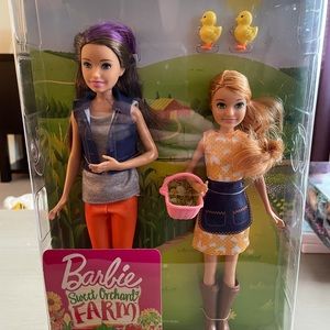 Barbie Sweet Orchard Farm Skipper & Stacey